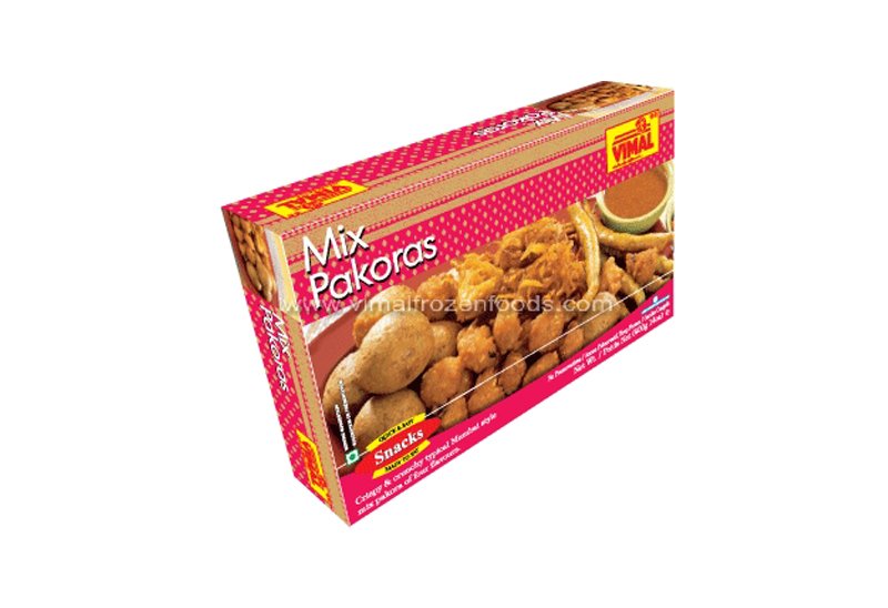 Mix Pakoras (Moong Dal Pakora, Chilli Pakora, Gota Pakora, Onion Pakora)